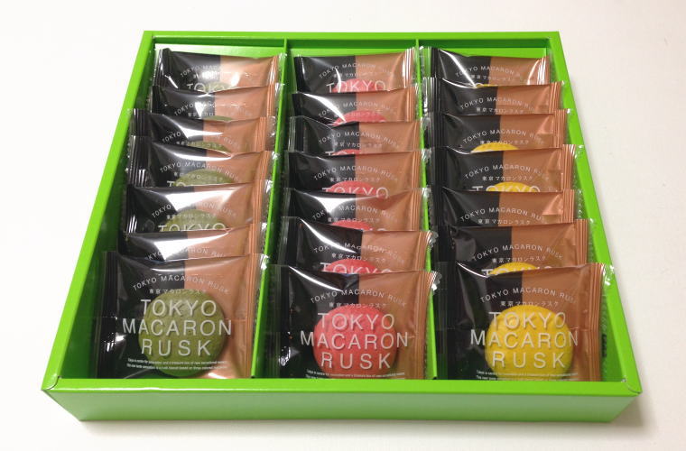 東京マカロンラスク 中身
