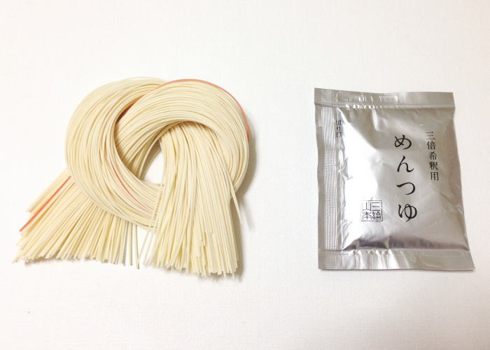 恋そうめん めんつゆ