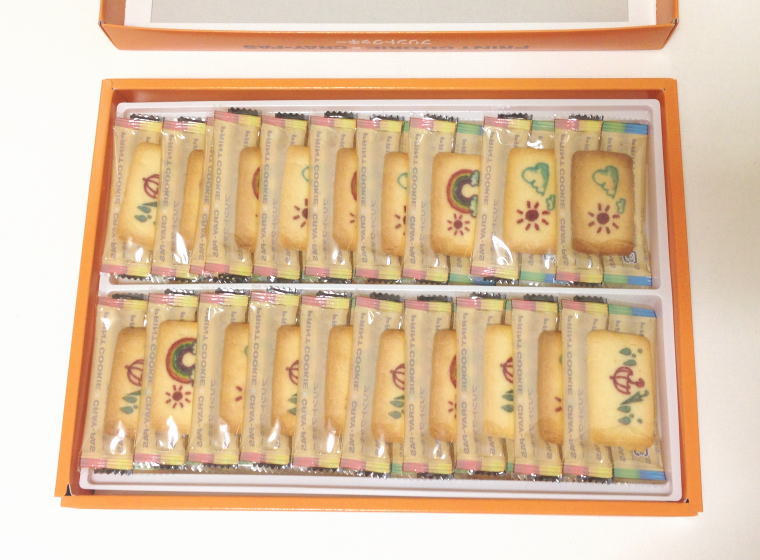 サクラクレパス プリントクッキー中身