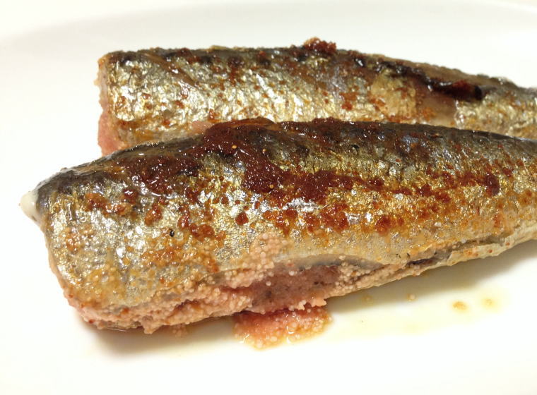 博多いわし明太 焼いてみた