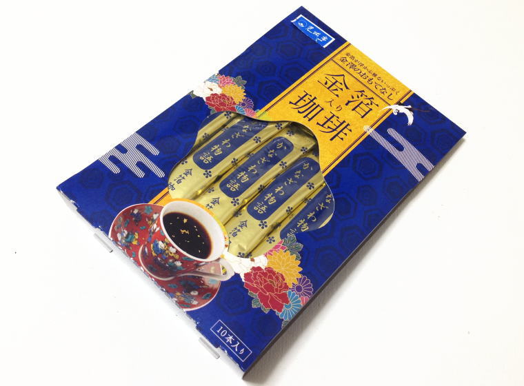 金箔入り珈琲かなざわ物語 箱