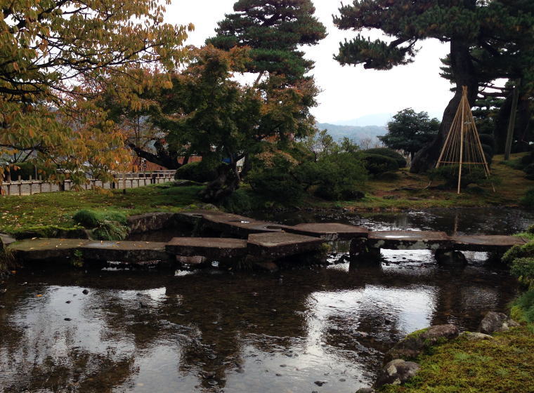 兼六園 雁行橋