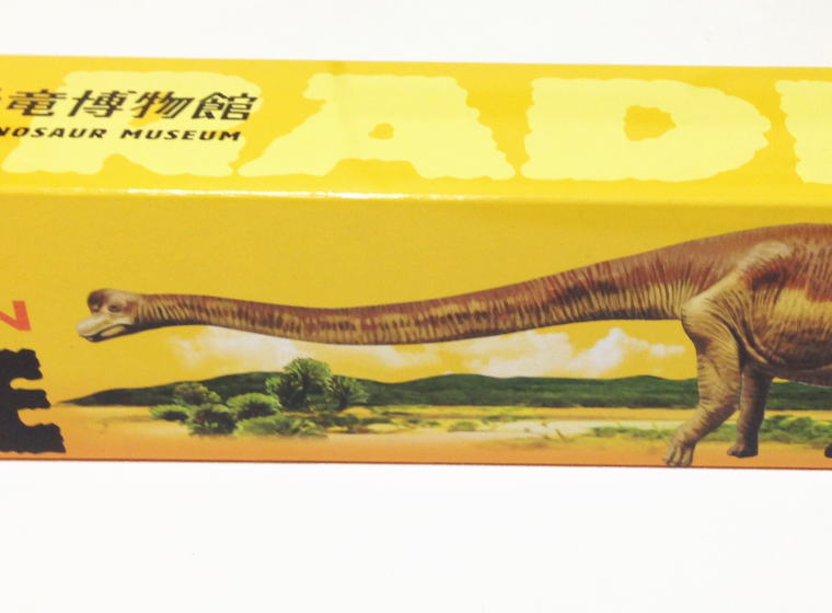 福井県立恐竜博物館 ロングバームクーヘン フクイティタン・ニッポネンシス