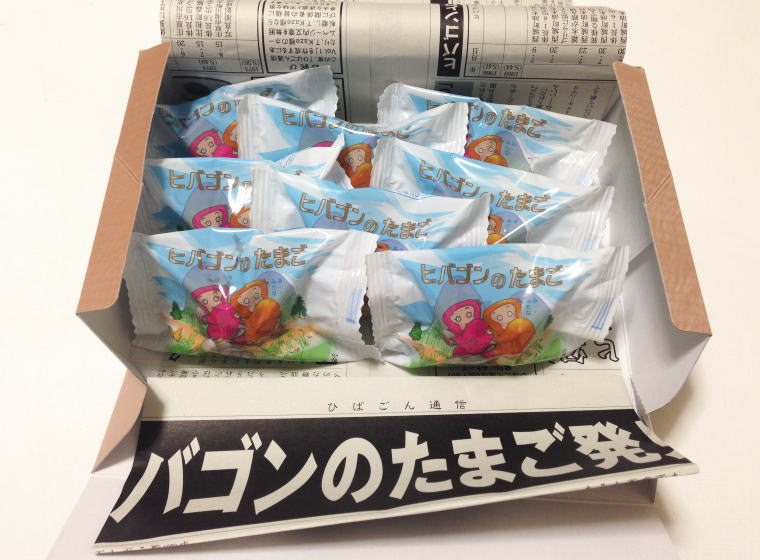 ヒバゴンのたまご  箱 開封