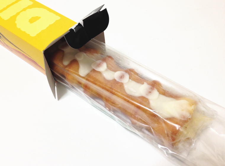 福井県立恐竜博物館 ロングバームクーヘン 開封