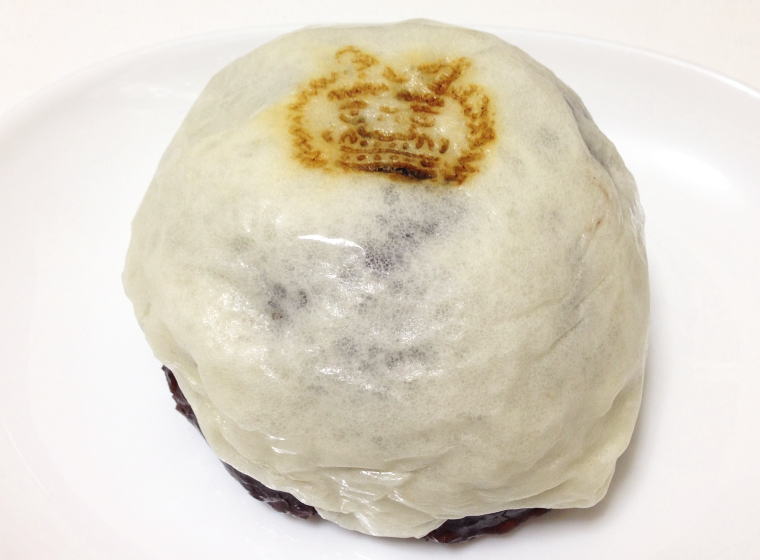 鬼饅頭 袋から出した