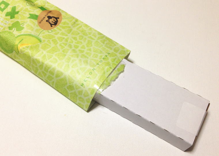 メロンようかん 開封