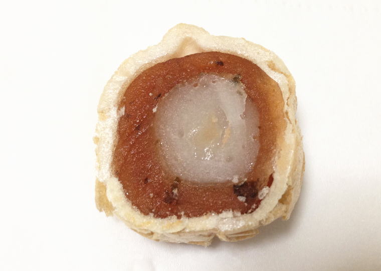 東京鈴もなか 割ったところ