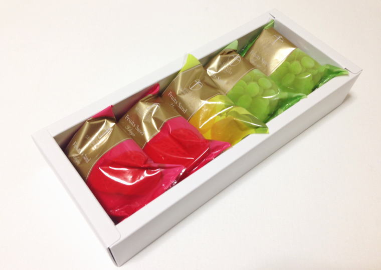 『銀座フルーツサンド』 開封