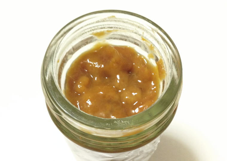 北海道奥尻産『粒うに』 蓋をあけてみた