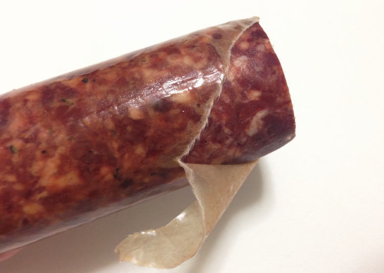 『馬力サラミ』 開けてみた