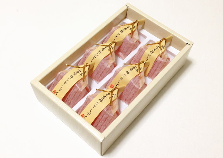 『岐阜富有柿ひとしずく』 開封