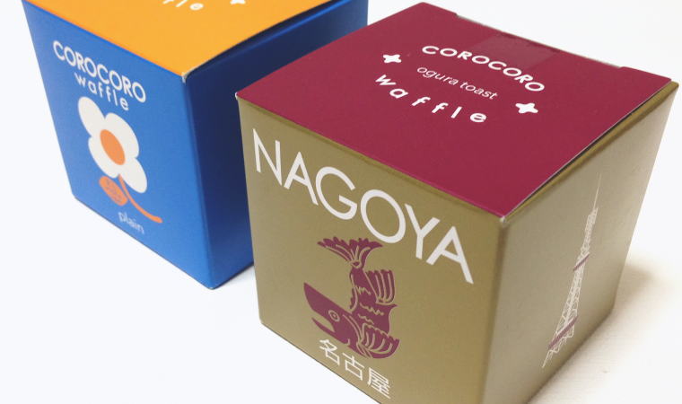 『コロコロワッフル キューブ』【名古屋限定】小倉トースト味と定番プレーン味を食べてみた