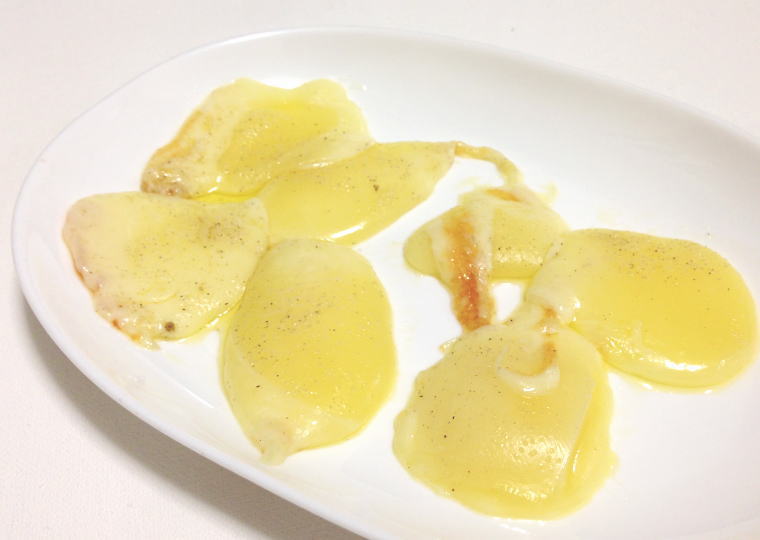 カチョカヴァロチーズ 焼いてみた