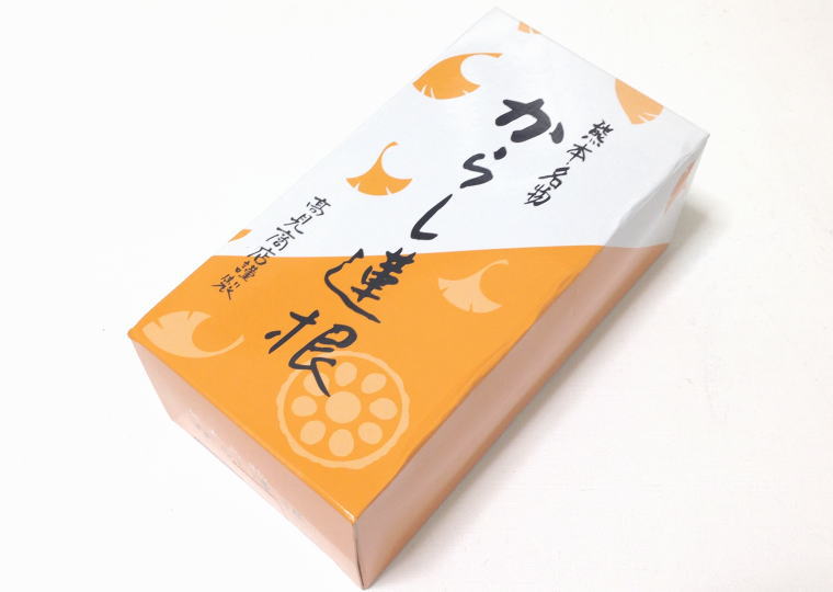 高見商店 からし蓮根 箱