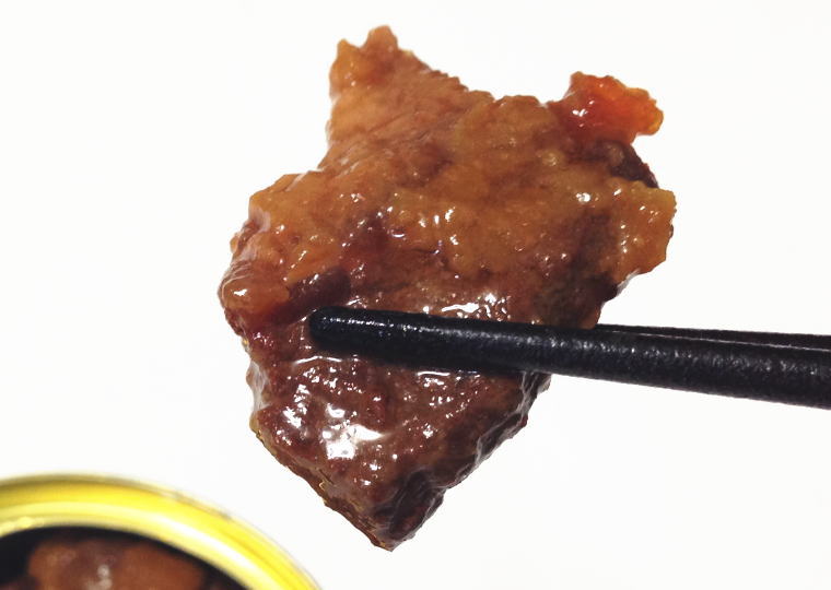 『熊肉大和煮』肉アップ