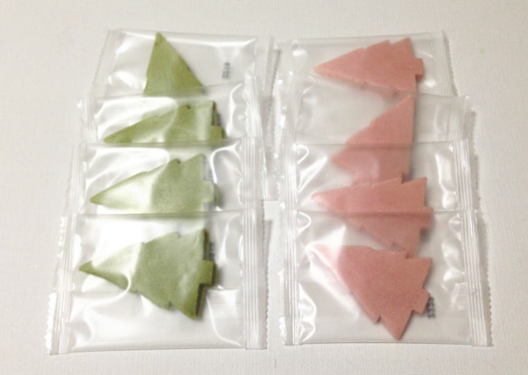 『とろける2色のツリーショコラ』個包装