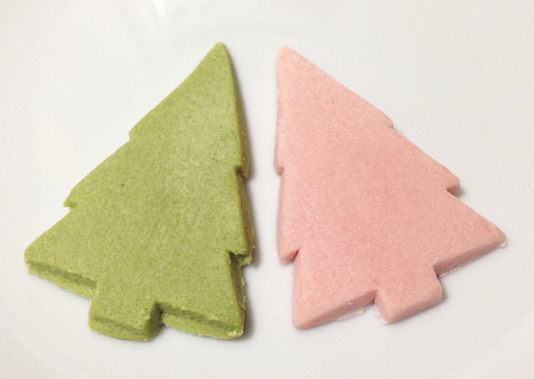 『とろける2色のツリーショコラ』開けた所