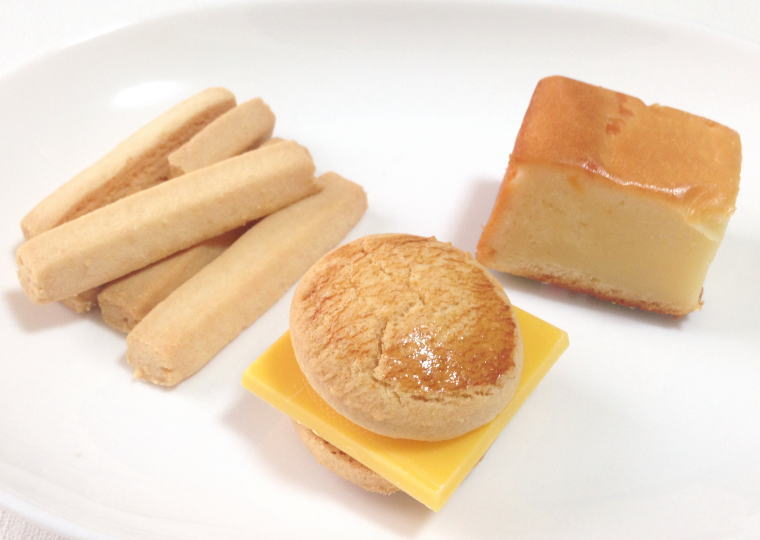 『チーズチョコレートバーガー』『チーズクッキースティック』『チーズゴロゴロケーキ』出したところ