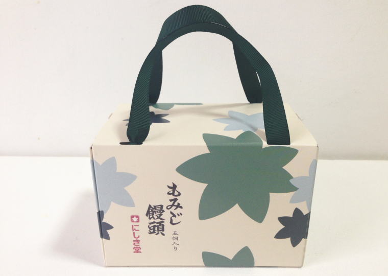 『もみじ饅頭』 取っ手