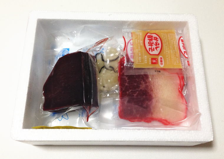 『鯨詰合せ』中身