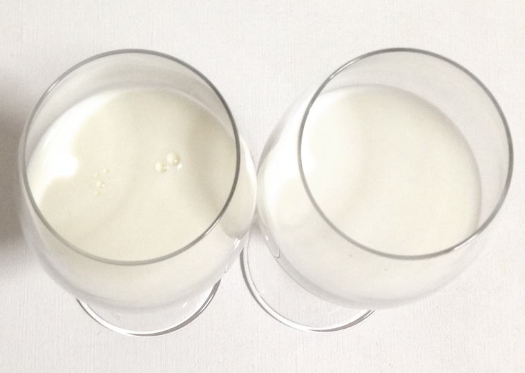 『銘乳 飛騨の郷』飲み比べ