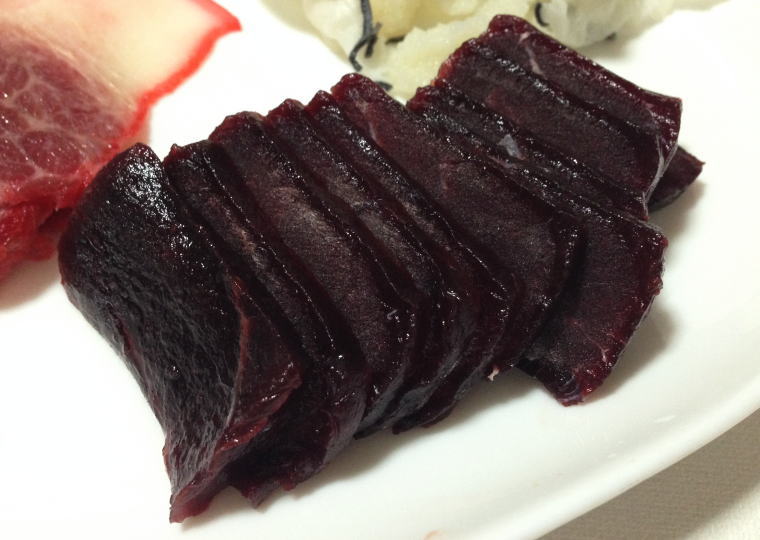 『鯨詰合せ』赤身刺身